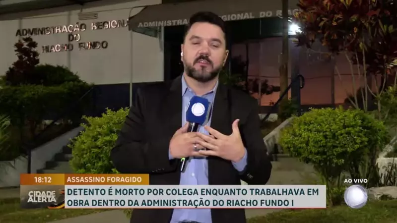 Detento assassina colega em obra pública no DF após briga por dívida de R$ 800
