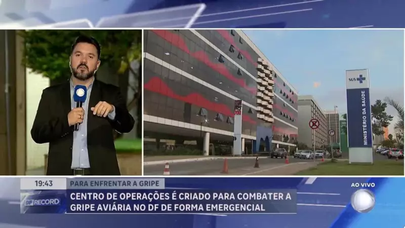 DF cria centro de operações para monitorar e combater a gripe aviária