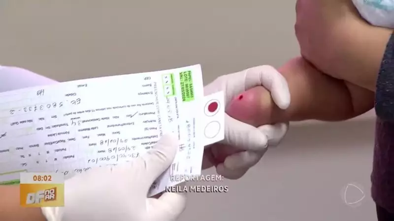 DF se destaca como referência em triagem neonatal no Dia Nacional do Teste do Pezinho