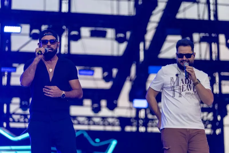 Diego e Arnaldo agitam a Festa do Peão de Americana com show de viola até o amanhecer
