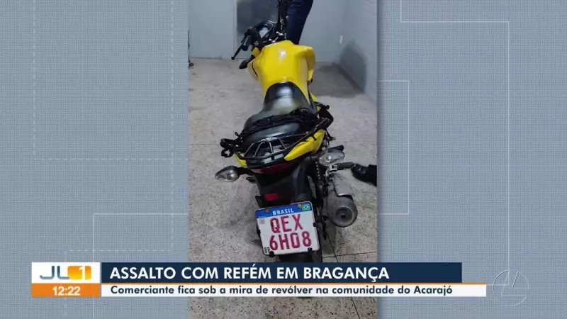 Dois adolescentes são detidos após sequestrar comerciante durante assalto em bar no Pará