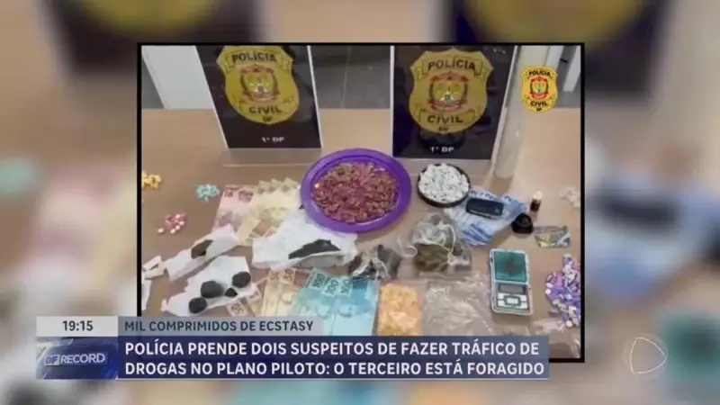 Dois homens são presos por tráfico de drogas no Plano Piloto, DF: veja detalhes