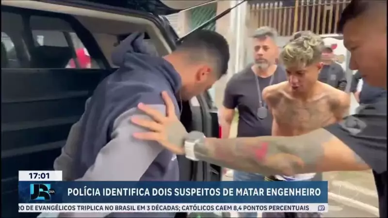 Dois suspeitos de envolvimento no assassinato de engenheiro são identificados em São Paulo