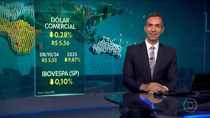 Dólar cai novamente e atinge menor valor desde outubro de 2024: o que isso significa para o seu bolso?