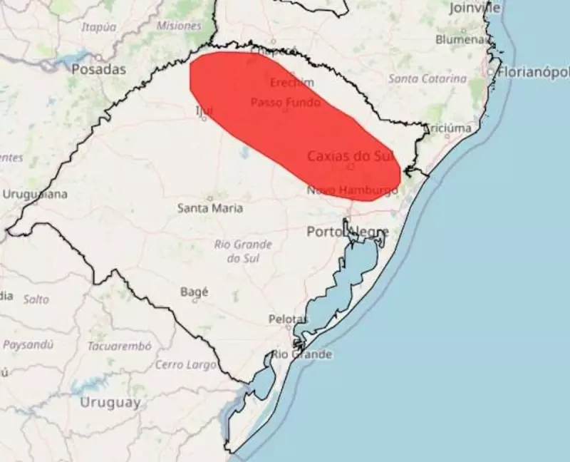 Domingo com chuva, ventania e queda nas temperaturas: confira a previsão do tempo