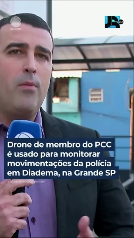 Drone do PCC é usado para monitorar polícia em Diadema, SP: entenda o caso