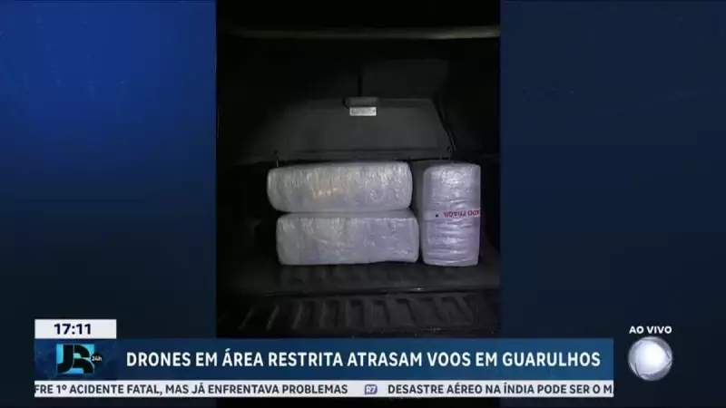Drones causam atrasos em voos no Aeroporto de Guarulhos: entenda o impacto