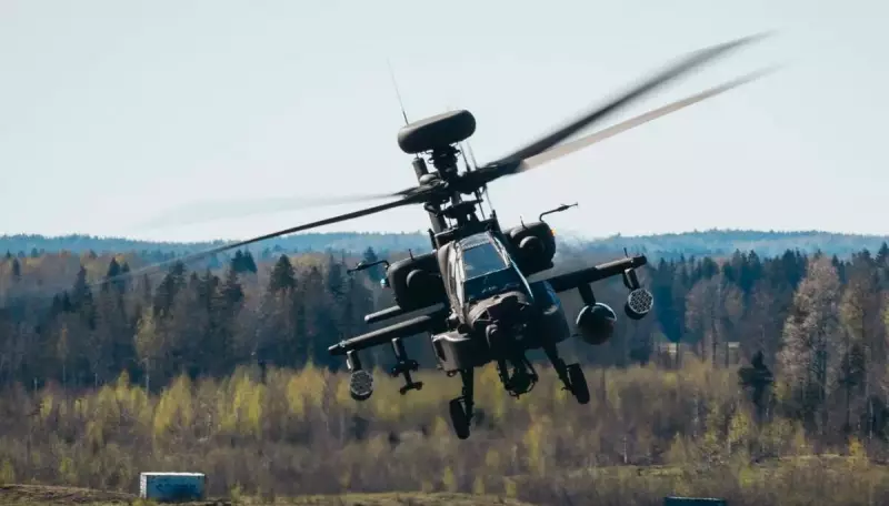 Drones militares britânicos com IA voarão ao lado de helicópteros Apache em missões de combate