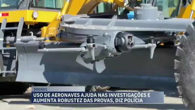 Drones revolucionam combate ao crime em MG: veja como a tecnologia está ajudando a prender suspeitos