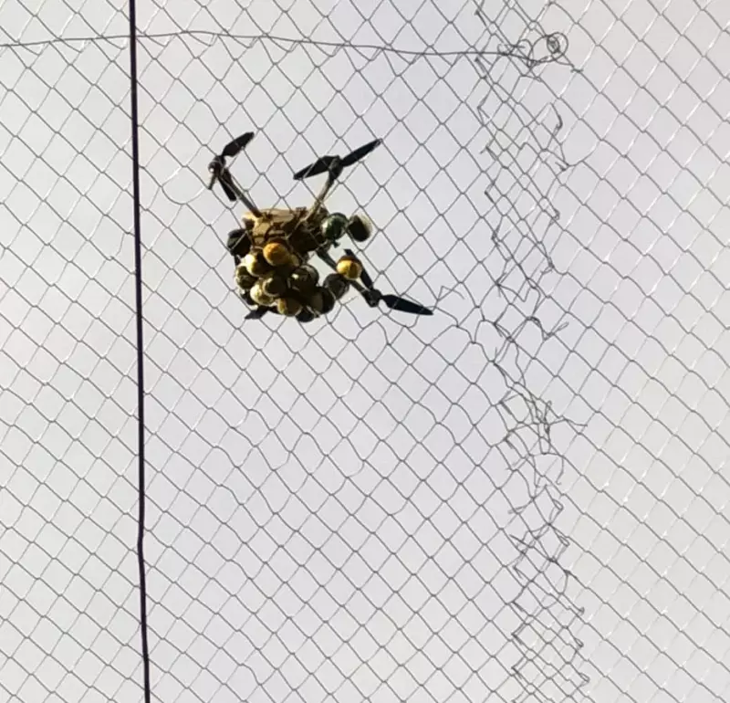 Drones viram ferramenta do crime e abastecem presídios de MS com drogas, celulares e armas