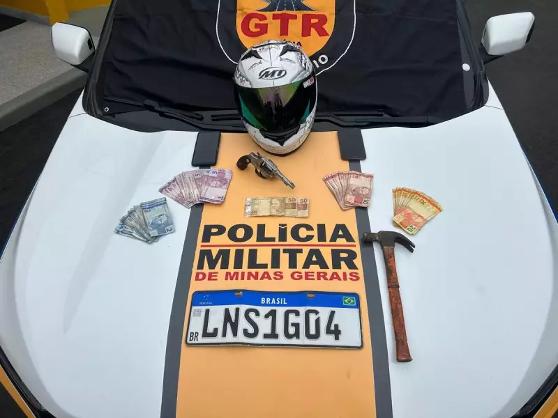 Dupla é presa após assaltar postos de combustível em sequência em Juiz de Fora e Coronel Pacheco