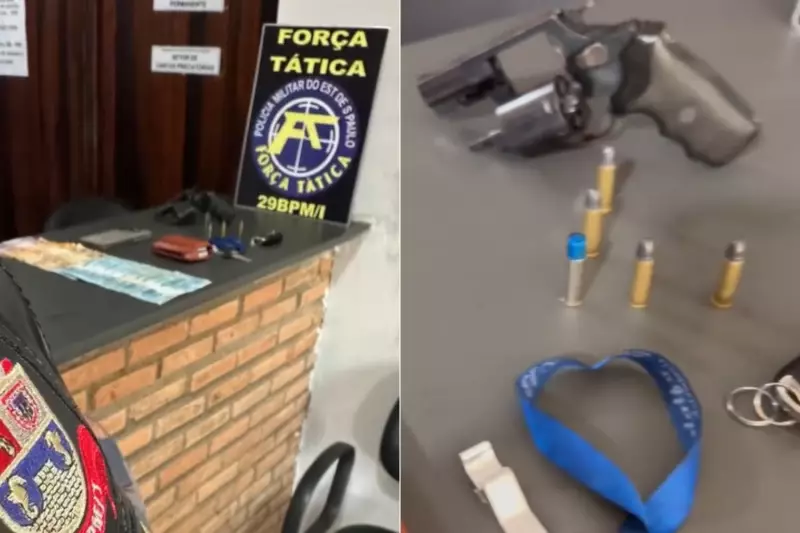 Dupla é presa após invadir casa para cobrar dívida de tráfico em Itanhaém, SP