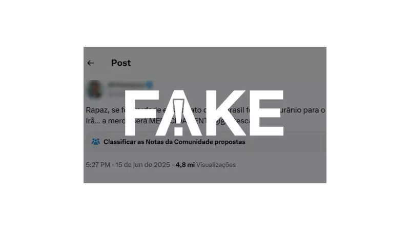 É FAKE que o Brasil forneceu urânio ao Iraque: desmentimos a notícia falsa