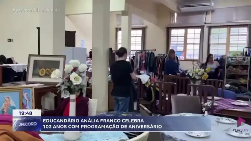 Educandário Analia Franco comemora 103 anos com programação especial no litoral paulista