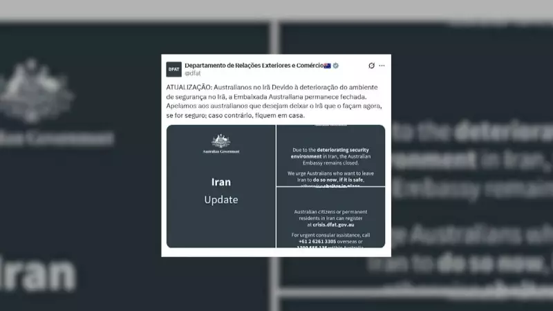 Embaixada da Austrália suspende operações no Irã e ordena saída de autoridades — Entenda o motivo