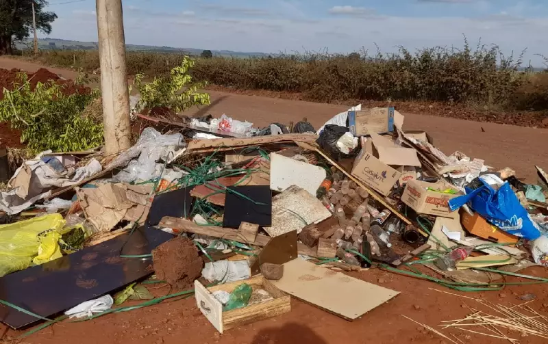 Empresa do ramo alimentício é multada por descarte irregular de lixo em Santa Cruz do Rio Pardo