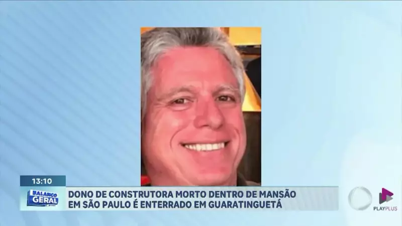 Empresário é assassinado em mansão de luxo em SP e enterrado em Guaratinguetá
