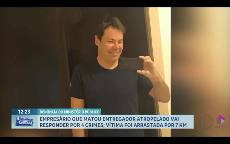 Empresário que matou entregador em atropelamento responderá por quatro crimes em SP