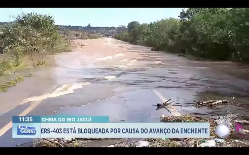 Enchentes históricas isolam Rio Pardo e bloqueiam estradas no Rio Grande do Sul