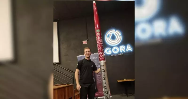 Estudante de Criciúma brilha em competição mundial de foguetes nos EUA