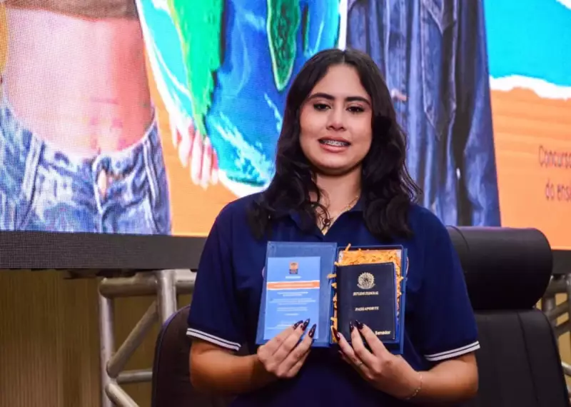 Estudante de Vitória do Jari brilha e representará o Amapá no programa Jovem Senador 2025