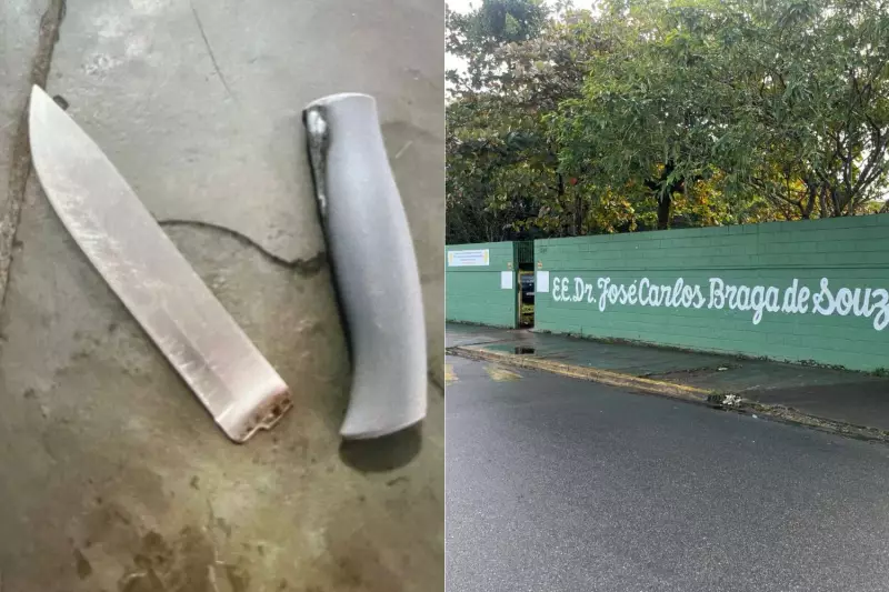 Estudante esfaqueia colega em briga por assento em escola de Santos; coordenadora diz que ele é 'bom aluno'