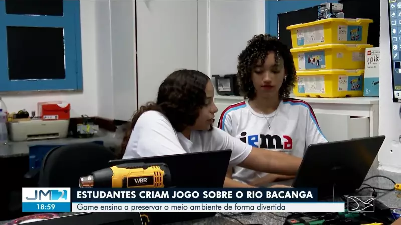 Estudantes de São Luís criam jogo eletrônico inovador para conscientização ambiental