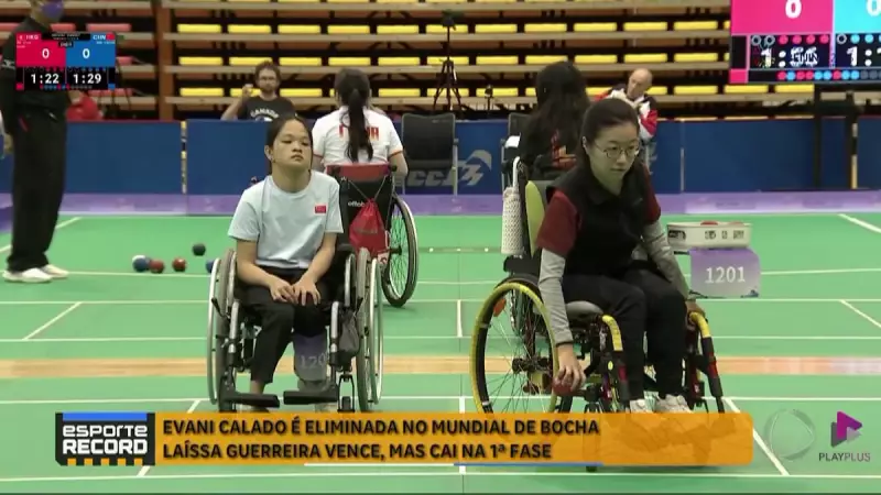 Evani Calado é eliminada no Mundial de Bocha: confira os detalhes da competição