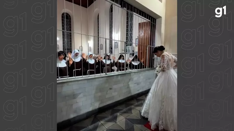 Ex-freira vira noiva em convento e história emocionante viraliza nas redes