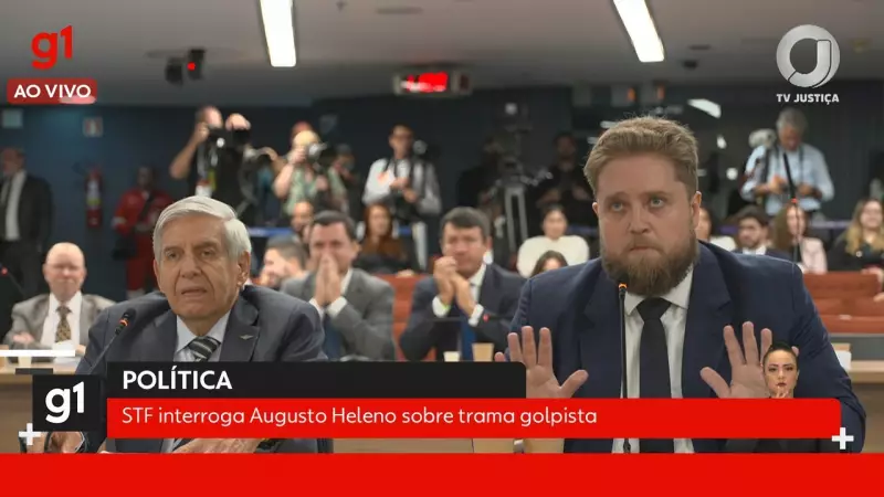 Ex-ministro Heleno se mantém em silêncio e só responde a perguntas de advogado em interrogatório com Moraes