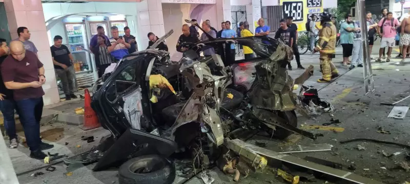 Explosão em posto de combustíveis no Centro do Rio deixa duas pessoas gravemente feridas