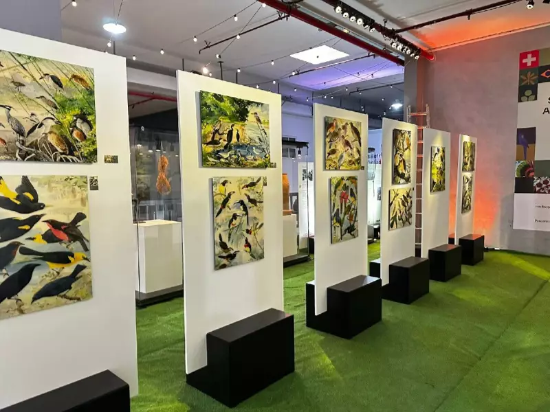 Exposição Suíço-Brasileira sobre a Amazônia encanta visitantes no Aeroporto de Natal até 30 de junho
