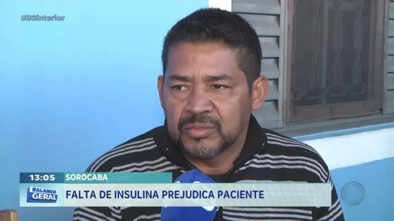 Falta de insulina em Sorocaba: Pacientes enfrentam dificuldades e riscos à saúde