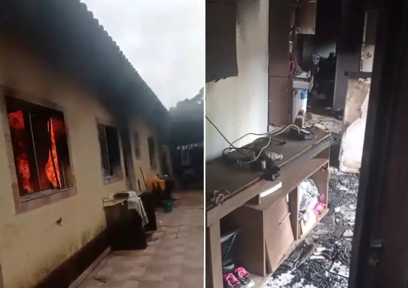 Família perde tudo em incêndio enquanto dormia no litoral de SP: 'Perdi minha vida em minutos'