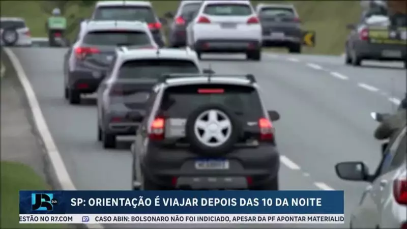 Feriado em SP: mais de 1,6 milhão de veículos devem circular pelas rodovias
