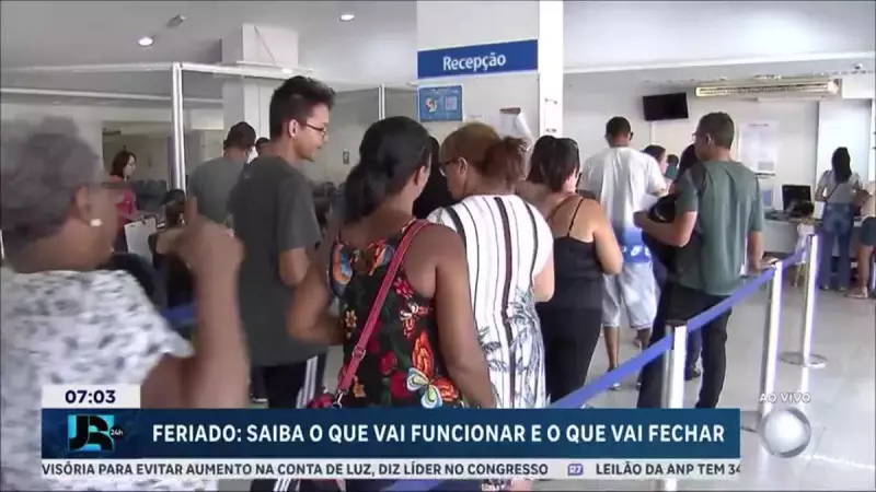Feriado prolongado altera funcionamento de bancos e agências do INSS: saiba como fica