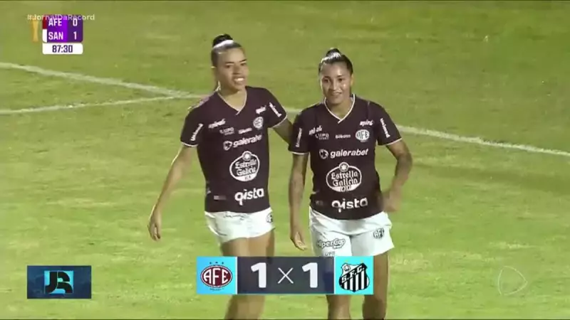 Ferroviária e Santos empatam em jogo emocionante pelo Campeonato Paulista Feminino