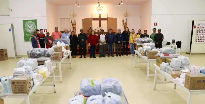 Festa do Divino 2025 em Mogi das Cruzes doa 1,5 tonelada de alimentos a instituições excluídas da quermesse