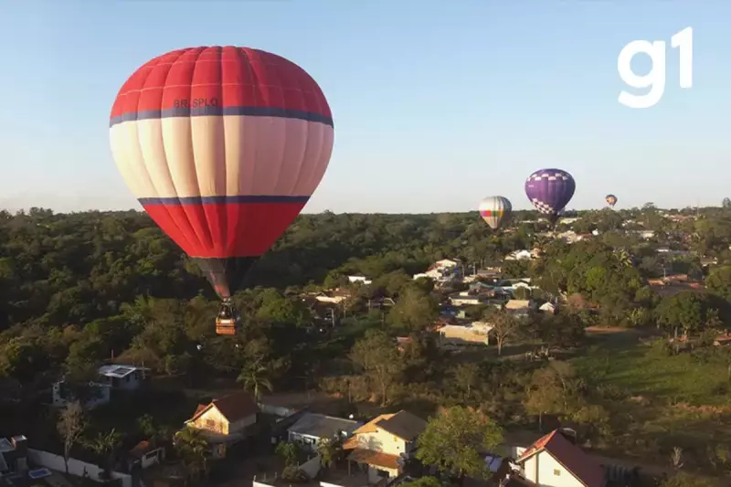 Festival de Balonismo em Chapada dos Guimarães é cancelado após acidente em SC
