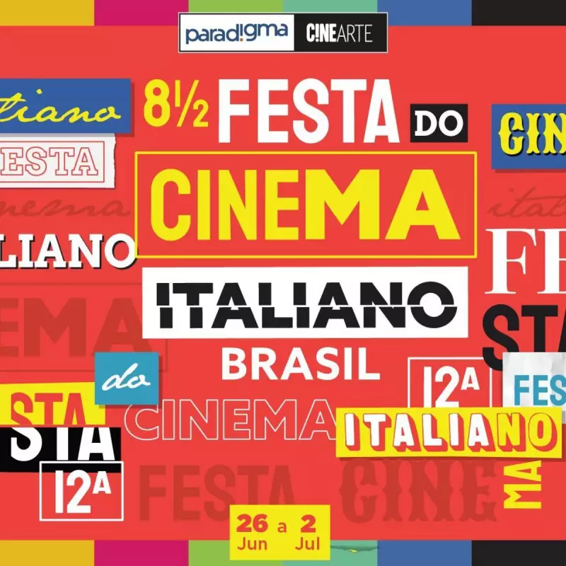 Festival de Cinema Italiano encanta Santa Catarina de 26 de junho a 2 de julho no Cinearte Paradigma