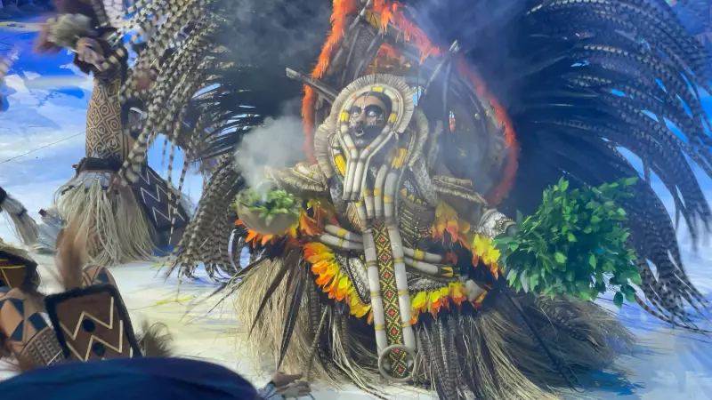 Festival de Parintins 2025: Pajé do Caprichoso realiza ritual de retomada dos espíritos Munduruku