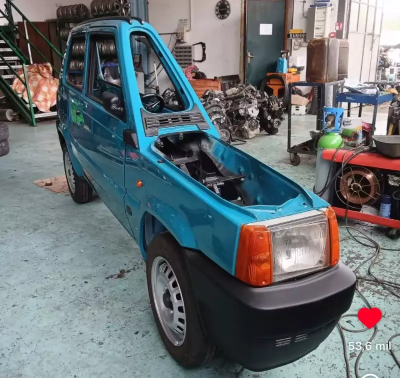 Fiat Panda mais estreito do mundo viraliza na internet: veja o carro que cabe em qualquer lugar!