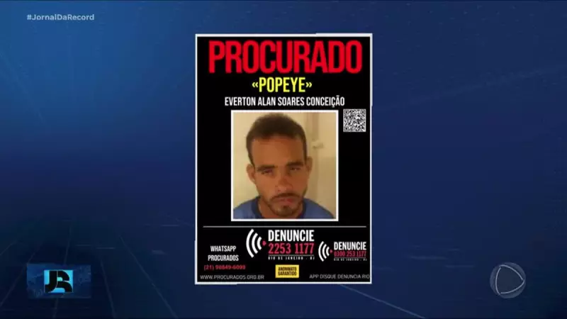 Filho de fundador do Comando Vermelho é procurado pela polícia do Rio