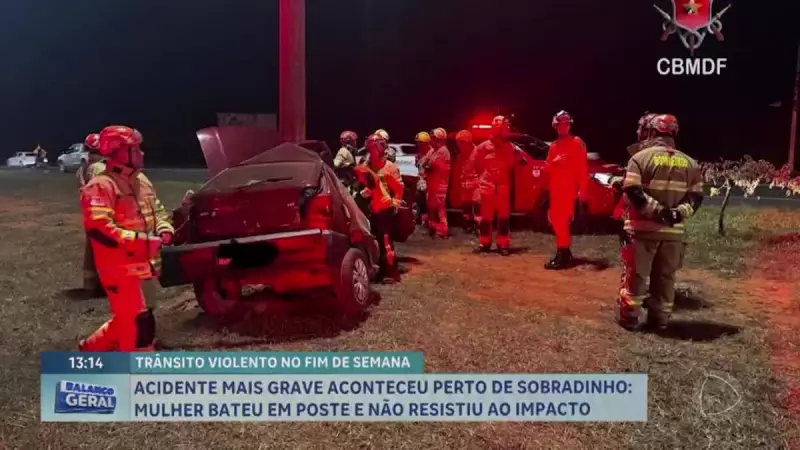 Fim de semana com acidentes graves no DF: veja os detalhes e como evitar