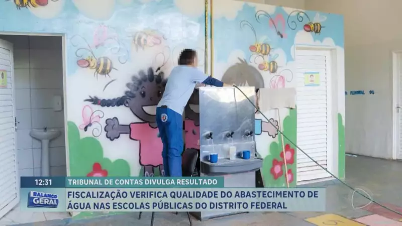 Fiscalização verifica qualidade da água em escolas públicas do DF: saiba os resultados