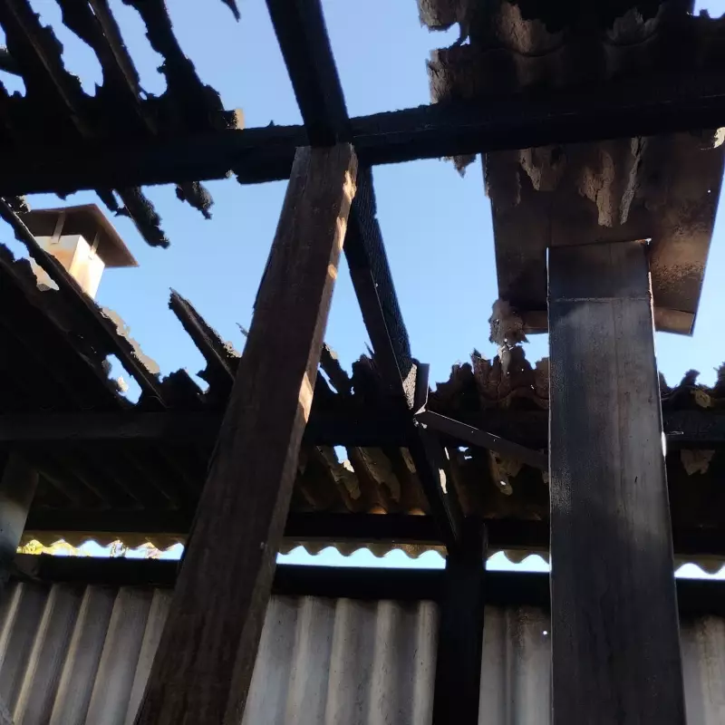 Fogo em tacho de óleo assusta convidados em salão de festas em Osvaldo Cruz