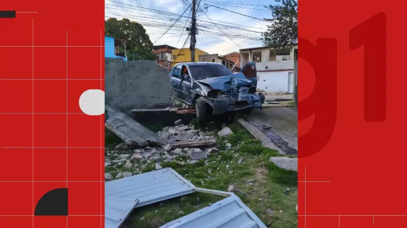 Foragido bate carro em perseguição e é encontrado escondido atrás de máquina de lavar no ES
