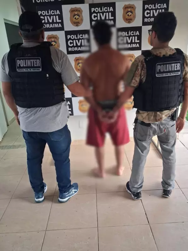 Foragido do Ceará, suspeito de matar o tio, é preso em Roraima após intensa busca policial