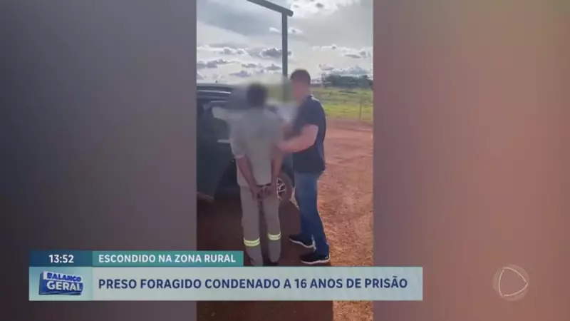 Foragido por homicídio é preso e condenado a 16 anos de prisão no DF