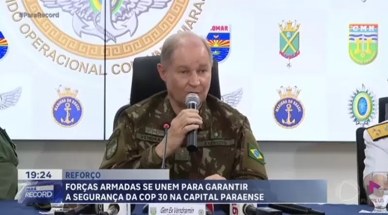 Forças Armadas reforçam segurança em Belém durante a COP30: saiba os detalhes